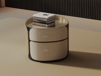 Modern Bedside Cabinet 3d model