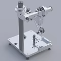Precision Industrial Equipment With Metal Base Column Rotary Arm And Gear Structure