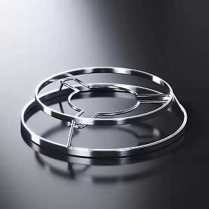 Modern steamer rack steamer rack stainless steel rack kitchenware 3d model