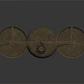 Modern Weighing Plate Weighing Instrument Mechanical Weighing 3d model