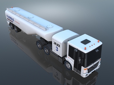 Truck Heavy Truck Vans 3d model