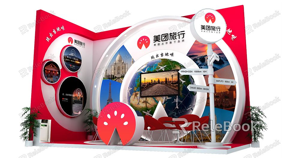 Modern Exhibition Education Tourism Culture Exhibition Booth Exhibition Hall Exhibition Temporary Exhibition Expo Tour Exhibition model