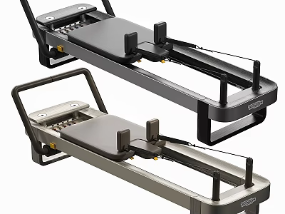 Modern Home Fitness Rowing Machines With Adjustable Durable Frame for Full Body Workout 3d model