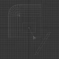 Modern Minimalist Black Wall Clock with Roman Numerals and Metallic Hands Design