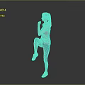 Woman In Pink Tank Top Doing Leg Lift Exercise With Dark Leggings And White Shoes