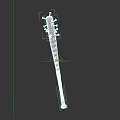 Traditional Spiked Weapon Featuring Wooden Handle And Metal Spiked Head