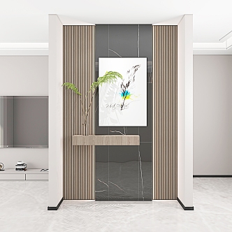 Modern Entrance 3d model