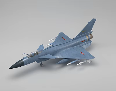 Modern Aircraft Chinese Air Force Type Fighter 3d model Modern Aircraft Chinese Air Force Type Fighter 3d model
