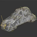 Detailed Camouflage Military Vehicle 3D Model With Antenna And Tactical Design