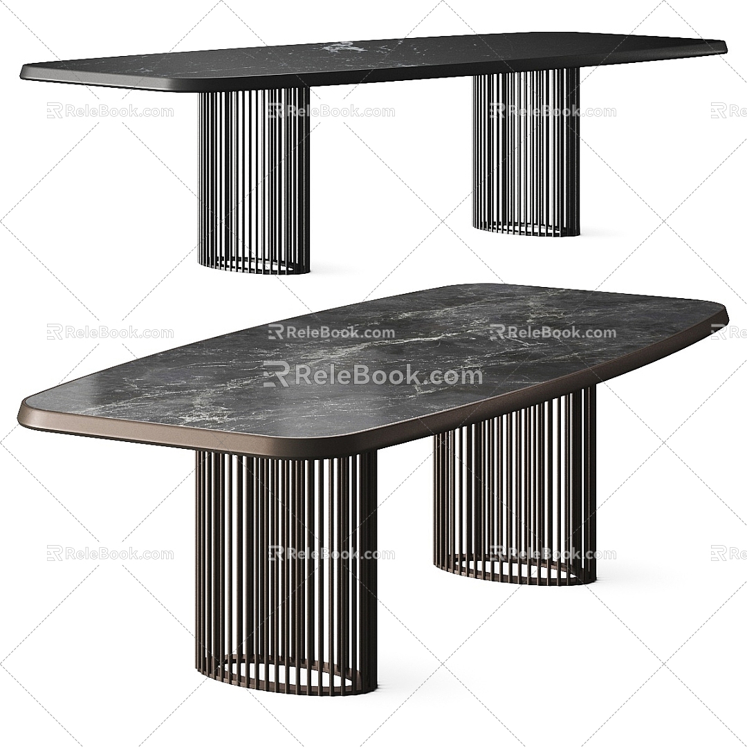 Modern coffee table 3d model