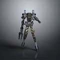 Robot Assistant Small Robot Butler Robot Butler Figure Game Figure 3d model