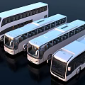 Bus Double Decker Bus Airport Bus Double Decker Bus Double Decker Bus 3d model