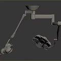 Medical Surgical Illumination Equipment With Adjustable Arm And Multiple Bulbs
