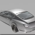 White Luxury Sports Coupe With Two Doors Large Alloy Wheels And Aerodynamic Design