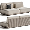 outdoor sofa outdoor double sofa 3d model