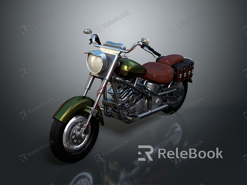 Motorcycle Two-wheeled Motorcycle Cross-country Motorcycle Road Race Motorcycle Motor Vehicle Transport model