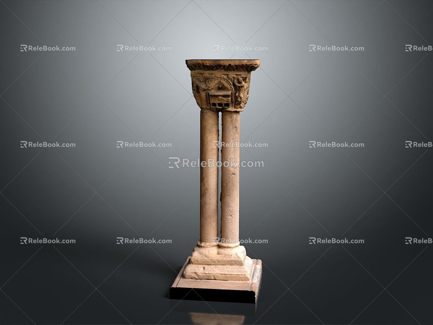 Columns Stone Columns Stone Columns Old Columns Roman Columns Roman Columns Classical Columns Greek Columns 3d model