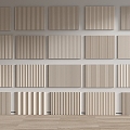 Modern wall panel wood veneer wall panel wall panel wall panel wall panel wood board 3d model