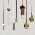 Light Luxury Chandelier 3d model