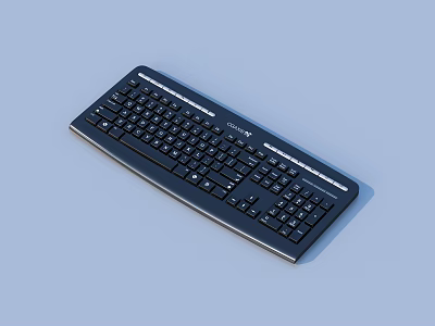 Keyboard Wireless Keyboard Computer Accessories 3d model