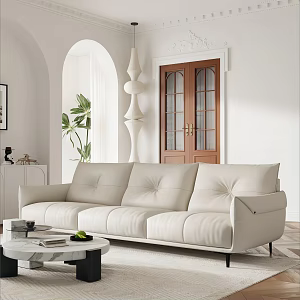 Sofa coffee table combination 3d model