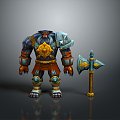 Western Samurai Western Warrior Western Hero Western Warrior Knight Hero Ancient Warrior Paladin 3d model