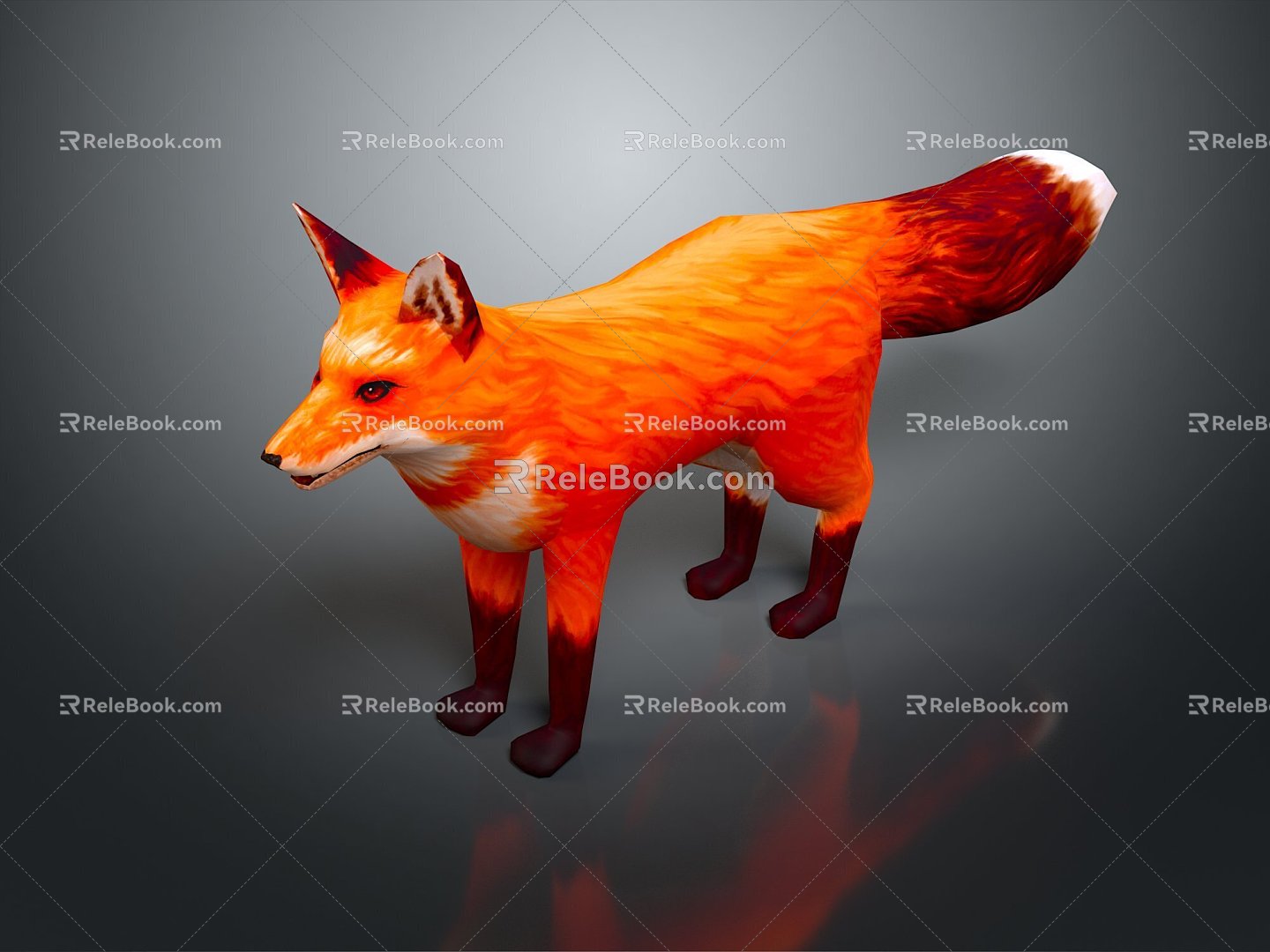 Fox Cartoon Fox Small Fox Cartoon Characters Cartoon Animals Cartoon Small Animals Game Characters 3d model