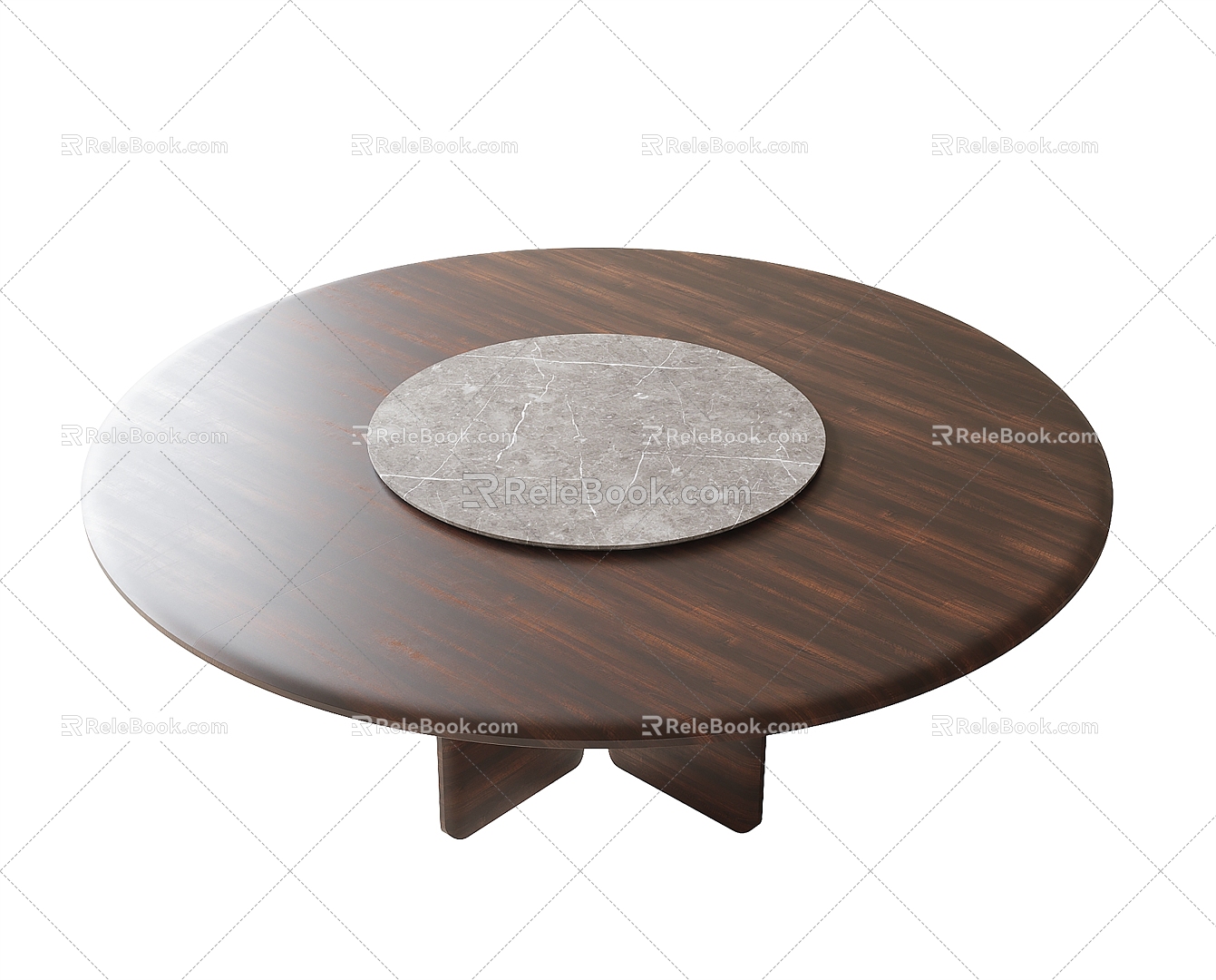 Round table 3d model