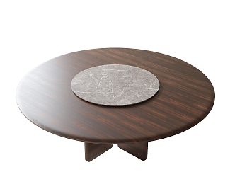 Round table 3d model