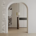 Modern floor lamp 3d model