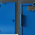 Various Colored Doors With Different Designs Including Window And Louver Styles
