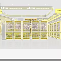 Bright Yellow Indoor Playground with White Star Fantasy Theme Claw Machines and Cartoon Characters