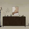 Modern Wood Grain Cabinet Ins Style Minimized Style Cabinet Entire Cabinet Sideboard Cabinet Balcony Cabinet Storage Cabinet Home Entrance Cabinet 3d model