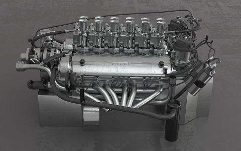 Engine 3d model