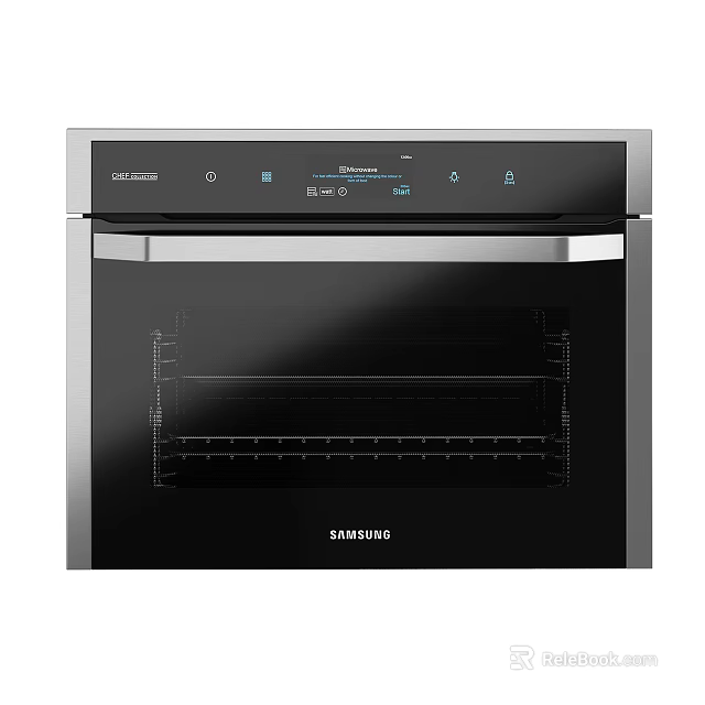 Samsung Built in Oven With Digital Display For Modern Kitchen Appliances 3d model