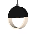 Elegant Modern Silver Jewelry Accessory With Circular Design And White Accents