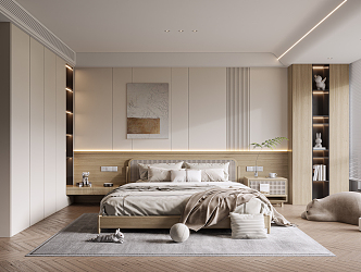 Modern Bedroom 3d model