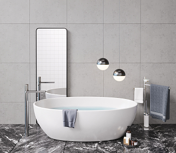 Modern Bathtub 3d model