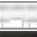 Modern roller shutter 3d model