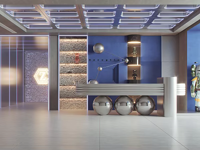 Modern Front Desk Tide Play Shop Front Desk