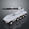 missile vehicle anti-aircraft missile vehicle cruise missile vehicle anti-tank missile vehicle military vehicle military vehicle transportation 3d model