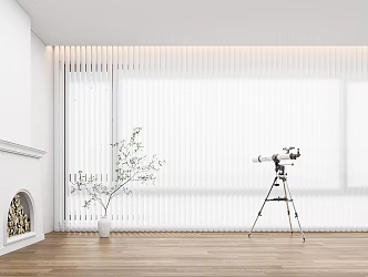 Modern venetian blinds dreamy venetian blinds 3d model