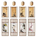 Chinese Screen 3d model
