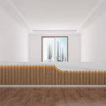 Modern Service Desk 3d model