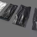 Game Movie Character Cosplay Props With Black White Leather Wrist Guards And Accessories
