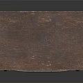 Vintage Old Wooden Table With Worn Surface And Metal Legs Design