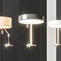 Modern table lamp 3d model