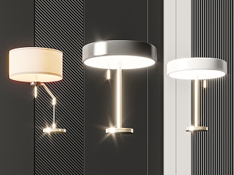 Modern table lamp 3d model