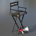 High Quality Commercial Equipment Director's Chair With Megaphone For Events