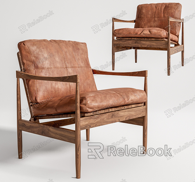 Modern Single Sofa Leisure Chair model